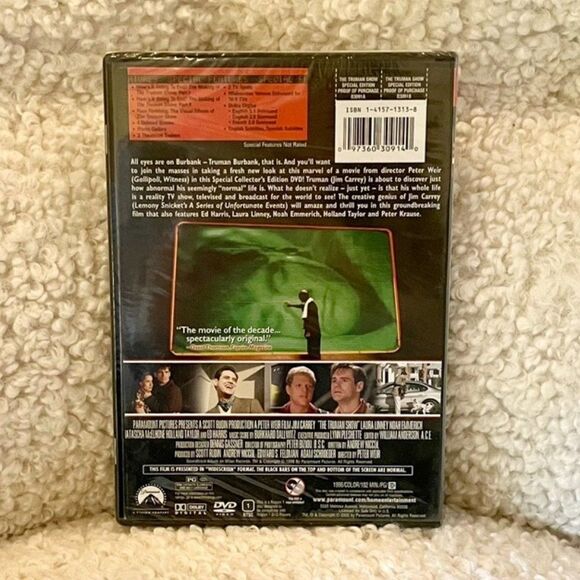 The Truman Show Special Edition DVD (NWT) - Picture 2 of 2